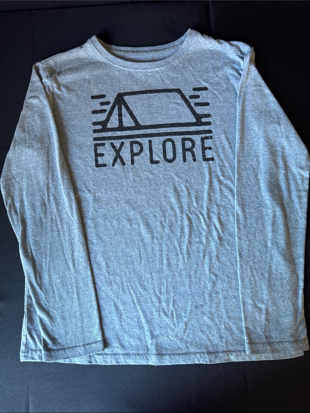 Threads 4 Thought Gray 'Explore' Long-Sleeve Tee